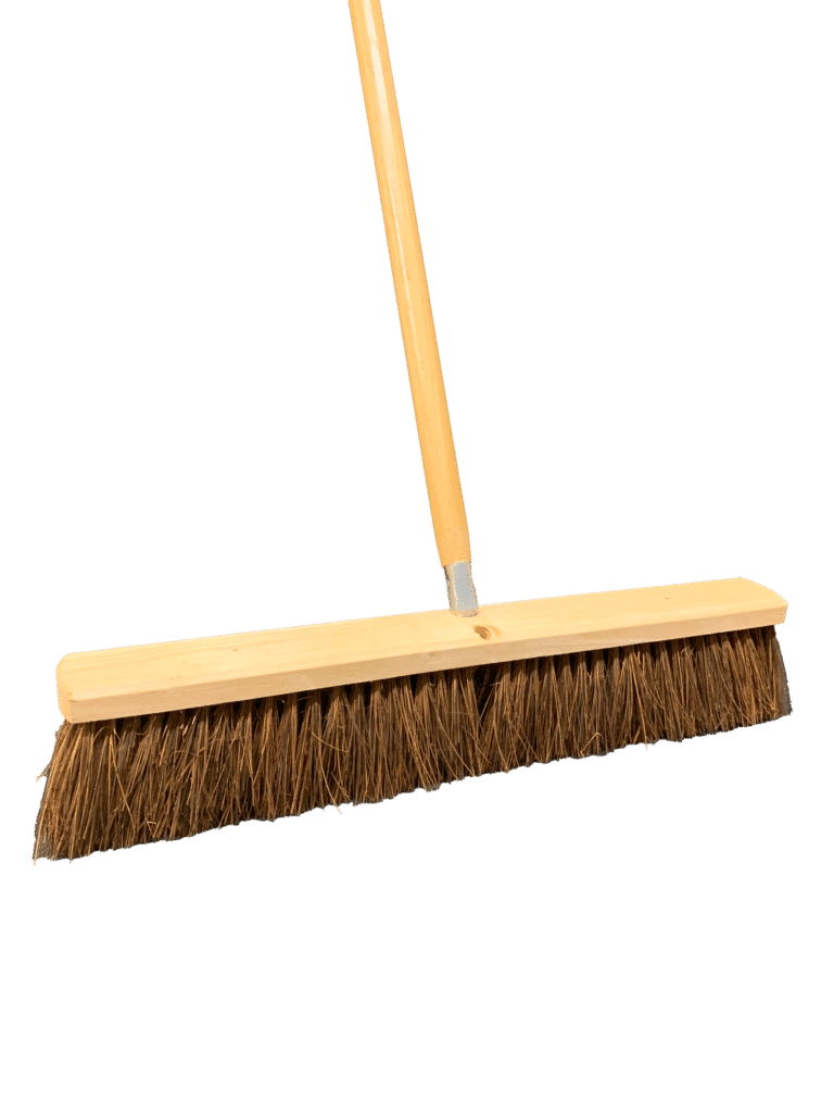 palm fiber broom