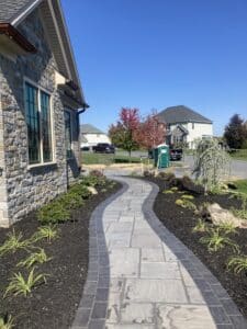 permeable patio system